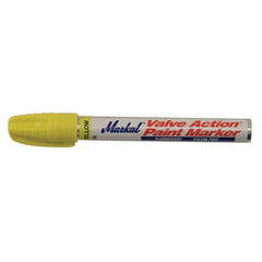 MARKAL VALVE ACTION PAINT MARKER YELLOW