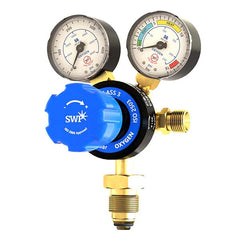 SUPERFLOW SINGLE STAGE 2 GAUGE OXYGEN REGULATOR 4 BAR