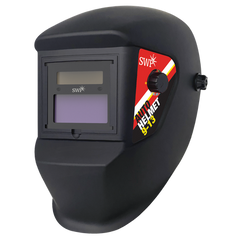 VARIABLE SHADE AUTO-DARKENING BLACK WELDING HELMET