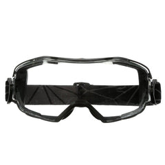 3M GOGGLEGEAR GG60012GAF- BLACK CLEAR LENS SAFETY GOGGLES