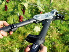 collet chuck with voltmeter