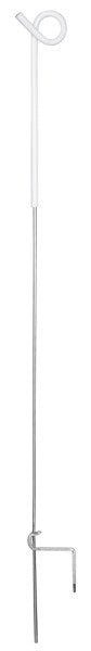 Spring Loaded Metal Post Spring steel post with eyelets – Charnwood Supplies
