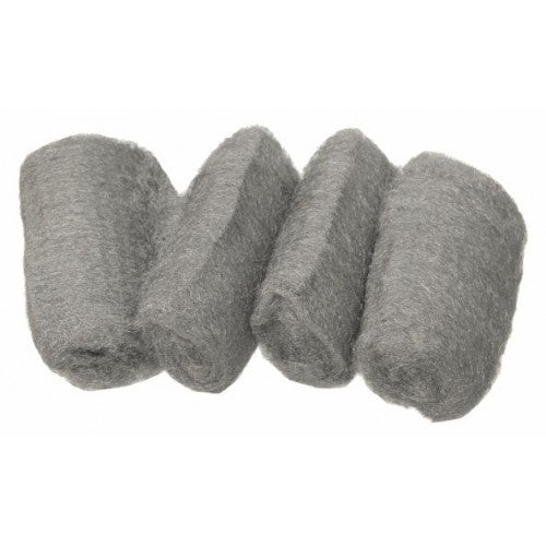 4pc Assorted Grit Wire Wool Set
