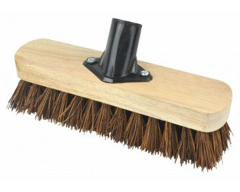 9" Deck Brush With Bracket