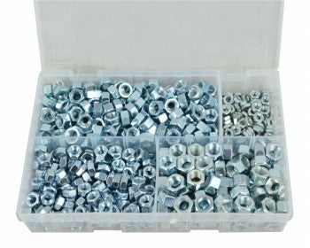 Assorted Steel Nuts UNF