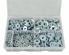 Assorted Light Flat Washers Metric