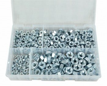 Assorted Steel Nuts Metric