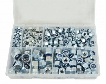 Assorted Nylon Insert Nuts Metric