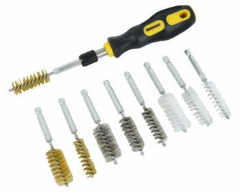 10pc Wire Brush Set With Handle