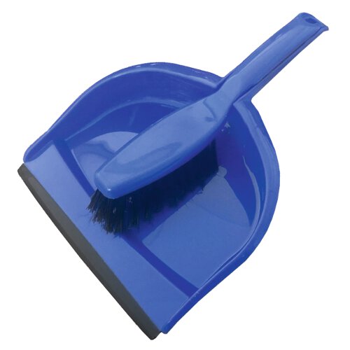 Plastic Dust Pan & Brush Set