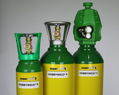 GAS BOTTLES FOR WELDING VARIETY OF SIZES (RENT FREE) HOBBYWELD 5 PRICE ON APPLICATION