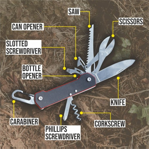 9 in 1 Multi-Functional Knife