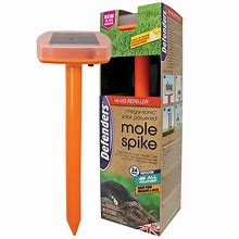 Solar Powered Sonic Mole Spike