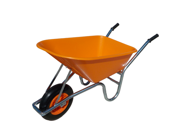 CARDOC ORANGE WHEELBARROW (PUNCTURE PROOF WHEEL)