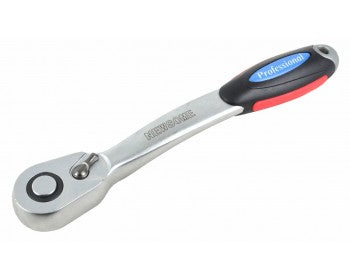 3/8" Drive Ratchet With Curved Handle