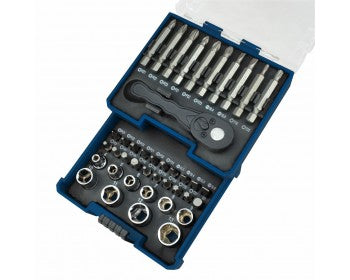 41pc 1/4" Drive Socket & Bit Set