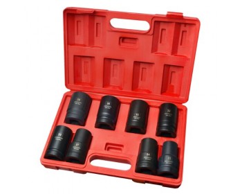 8pc 1" Drive Deep Impact Socket Set