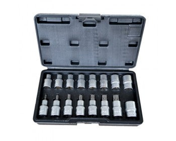 16pc 1/2" Drive Torx Socket Set