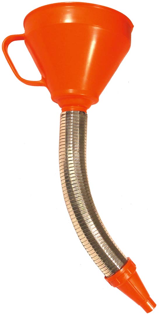 Plastic Funnel with Steel Flexi Spout – Charnwood Supplies