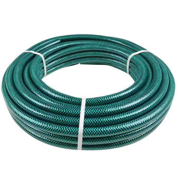 Green Braided Garden Hose