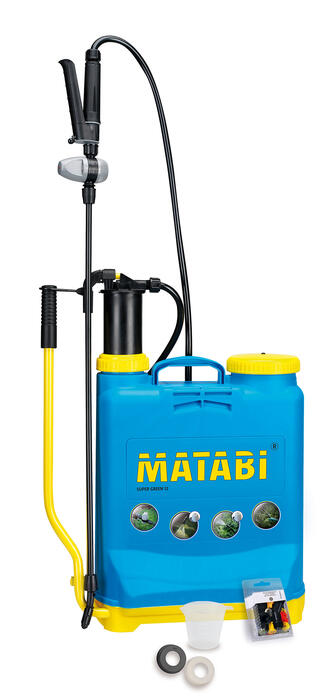 MATABI SUPER GREEN 12 LITRE KNAPSACK SPRAYER