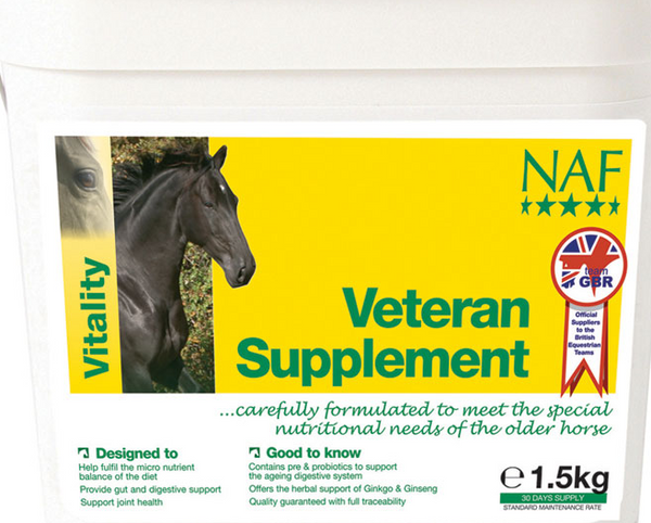 Naf Veteran Supplement 1.5kg