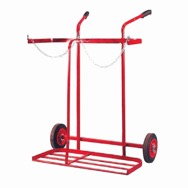 TWIN CYLINDER TROLLEY-OXY/PROPANE