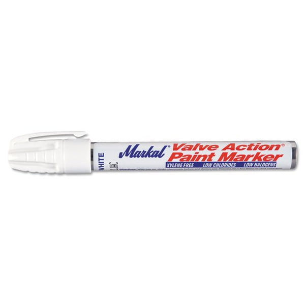 MARKAL VALVE ACTION PAINT MARKER WHITE