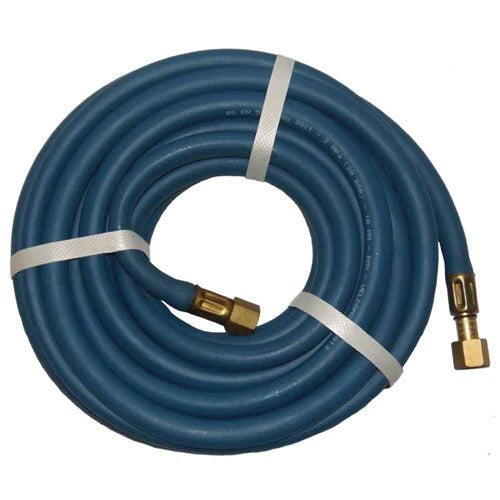 OXYGEN HOSE 6MM X 5 METRE  C/W 3/8" FITTINGS