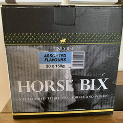 LINCOLN HORSE BIX ASSORTED 150G X 30