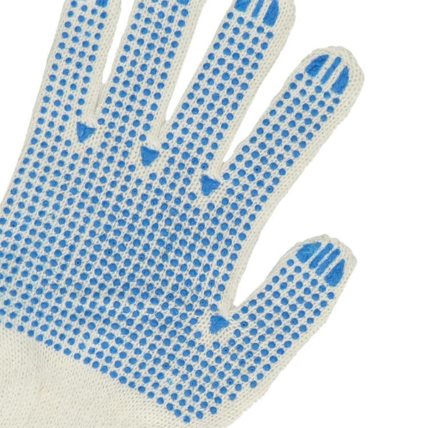 7662 EXTRA GRIP NYLON PVC DOT COATED GLOVE SIZE 9