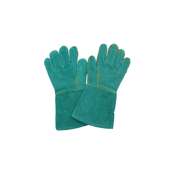 WELDMIG GREEN REVERSIBLE WELDING GAUNTLETS