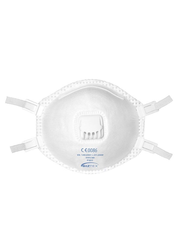 PORTWEST P301 FFP3 VALVED RESPIRATOR FACE MASK BOX 10