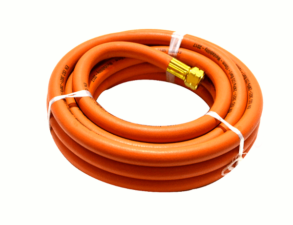 PROPANE HOSE 8MM X 10 METRE C/W 3/8" FITTINGS