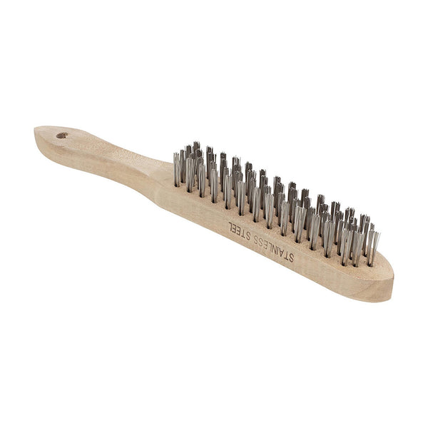 4 ROW STAINLESS STEEL WIRE BRUSH